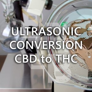 Ultrasonic CBD Conversion to THC